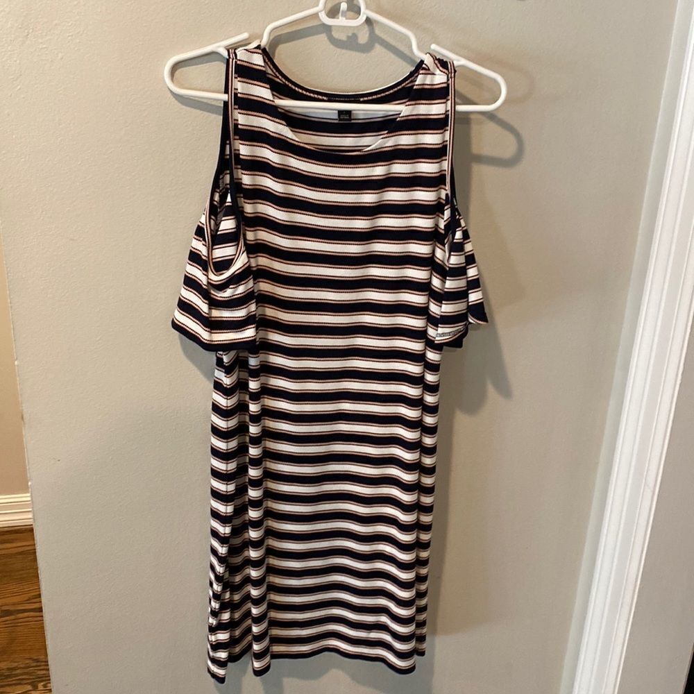 Ann Taylor Cold Shoulder Dress